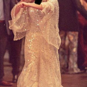 Bohemian Glitter gown